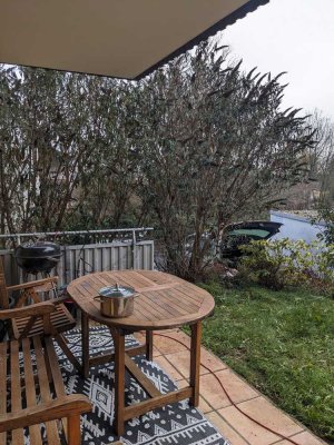 3-Zi-Gartengeschoss-Whg. Halbhöhenlage, ohne Makler