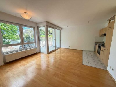 Kompakte 1-Zimmer-Wohnung mit  Terrasse und Einbauküche – bezugsfrei / zuletzt vermietet
