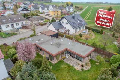 Architektenbungalow in Feldrandlage - provisionsfrei