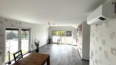 4-Raum-Dachgeschosswohnung mit gehobener Innenausstattung mit EBK und Klimaanlage in Worms
