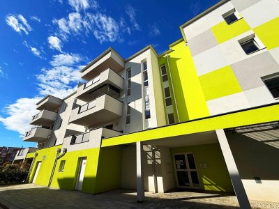 F A M I L I E N H I T + Neubau + 3 Zimmer + ca. 72m² gew. NFL + ca. 9,83m² Balkon + 2.Liftstock + Parkplatz + Absolute Ruhelage