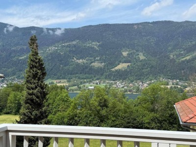 Wohnen am Ossiacher See: 3-Zimmer-Wohnung mit Panorama-, Seeblick &amp; 2 Balkonen