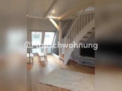 Tauschwohnung: 4 Zimmer  Penthouse direkt am osterbekkanal