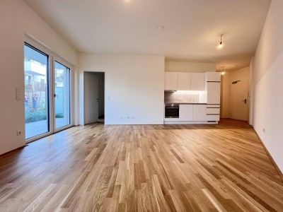 Helle 2-Zimmer-Gartenwohnung nähe Marchfeldkanal