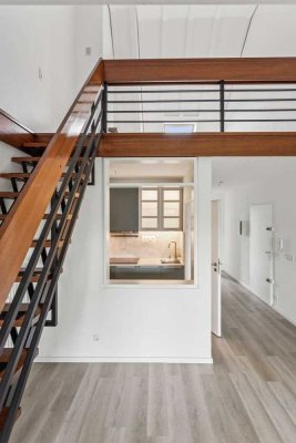 Citylife trifft Wohngefühl – Moderne Maisonette mit Dachterrasse am Spee’schen Graben