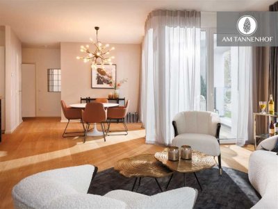 Komfortabel wohnen in Baden-Baden: 3-Zimmer-Wohnung mit Terrasse und Concierge-Service.