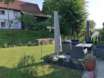 Stilvolle 4-Raum-EG-Wohnung mit gehobener Innenausstattung mit Balkon in Penzberg