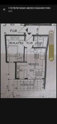 2 Zimmerwohnung 46qm