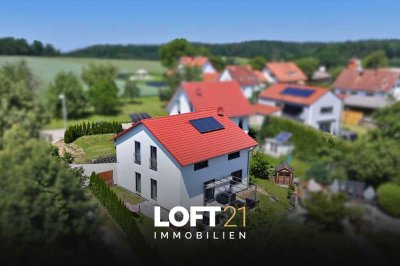** Energieeffizientes Einfamilienhaus mit toller Raumaufteilung in grüner Lage **