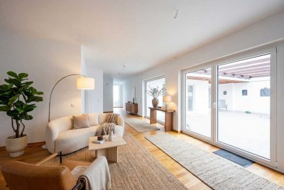 Bungalow in Köln Rondorf - Barrierefreies Wohnen mit Garten, Wintergarten und eigener Sauna.