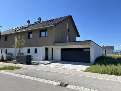 Hochwertige Neubau Doppelhaushälfte im Süden Weilheims mit Bergblick, Erstbezug 2025