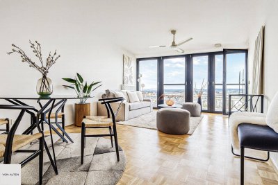 3-Zimmer-Wohnung mit Loggia: Wohnung im K6 Hochhaus