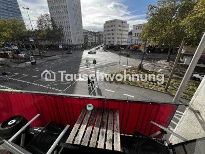 Tauschwohnung: Wohnung am Barbarossa Platz große Wohnküche