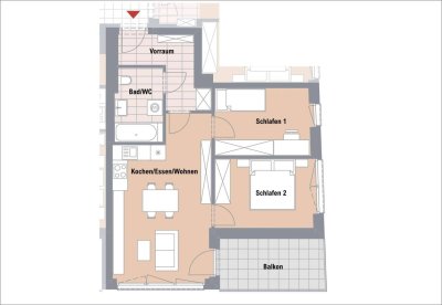 AKTION! Kaufnebenkosten sparen! Optimal geschnittene 3-Zimmerwohnung in perfekter Lage in Geidorf!