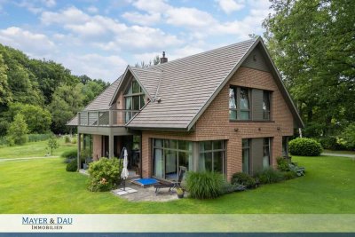 Wildeshausen: Traumhaftes Anwesen am Waldrand im beliebten Spascher Sand Resort, Obj. 8748