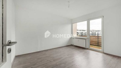 Frisch renovierte 2-Zimmer-Wohnung mit Balkon und Tageslichtbad – sofort bezugsfrei