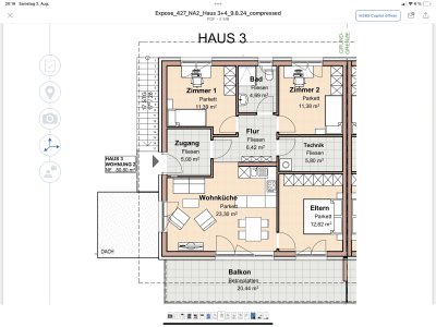 Neubau 4-Zimmer Wohnung mit Terrasse und Garten
