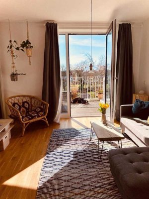 Moderne 2-Zimmer Wohnung im 3. OG mit Balkon in Schwerin