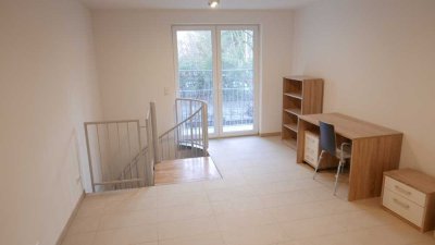 Helle Maisonettewohnung mit Balkon, TG und Abstellraum