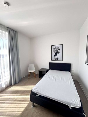 Ab sofort: Exklusives WG-Zimmer in einem möblierten Apartment mit Dachterrasse!