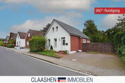 Modern ausgestattetes Einfamilienhaus mit Garten