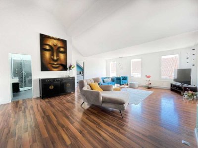 Exklusive Penthouse-Wohnung mit großem Balkon am Jacobipark – Hamburg-Eilbek