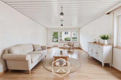 3-Zimmer-Wohnung im Erdgeschoss mit Balkon