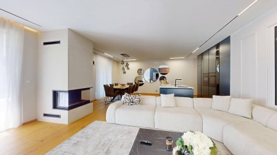 Exklusive Doppelhaushälften mit Traum-Ausblick auf die Burg Liechtenstein – schlüsselfertig mit Terrasse, Garten & Balkon! 4–5 Zimmer für höchste Wohnansprüche!