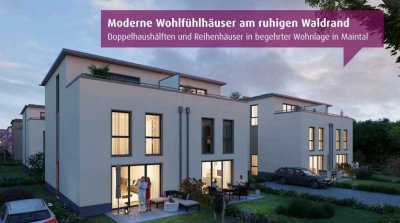 Erstbezug Neubau: Exklusive Doppelhaushälfte am Wald in Maintal