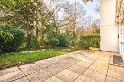 BESTLAGE Wiesbaden: stilvolle Maisonette-Wohnung mit Terrasse und herrlichem Gartenanteil!