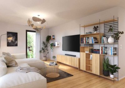 Exklusive und moderne 3-Zimmer-Wohnung in grüner Idylle von Sehnde!