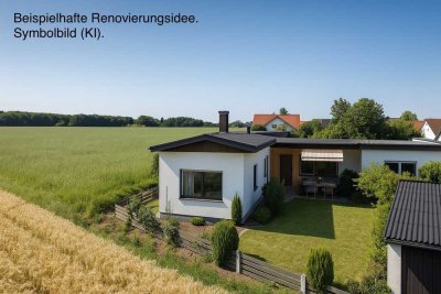 Modernisieren, gestalten & endlich ins Eigenheim statt weiter Miete zahlen – Dein Haus in Mühldorf!