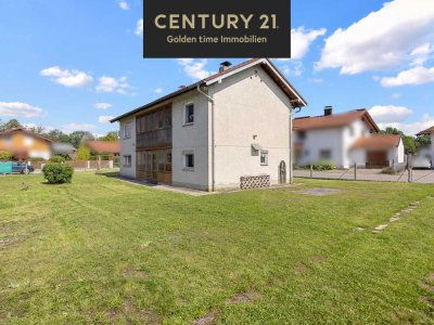 Einfamilienhaus mit großem Grundstück in ruhiger Lage von Tacherting – für Sanierung oder Neubau!