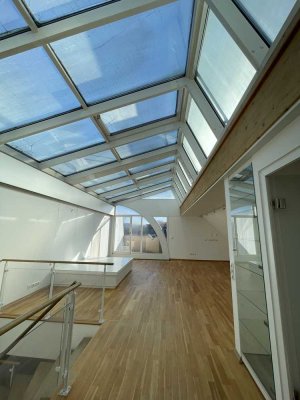 VERKAUF! Loft-Feeling im Altbau: Dachgeschoss mit Elbblick und Klimaanlage