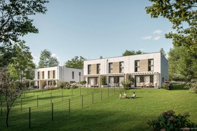 Wohnen in Brunn am Gebirge9 exklusive Häuser mit PV+Speicher, Garten und 2 Stellplätzen