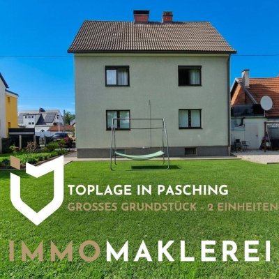 +TOPLAGE MIT GARTEN+MODERNISIERTES MEHRPARTEIENHAUS MIT 2 WOHNEINHEITEN NÄHE PLUS CITY