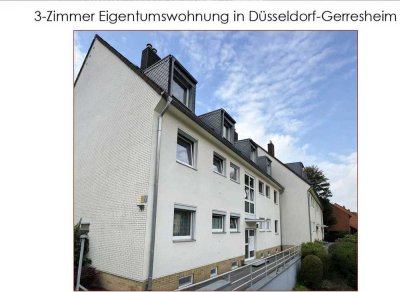 Erstbezug nach Sanierung: 3-Zimmer-Wohnung mit Balkon in Düsseldorf-Gerresheim