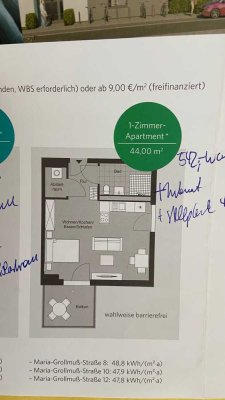 Nachmieter für  1-Raum- Wohnung in Leipzig Gohlis gesucht