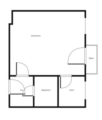 Wohnen mit Charakter: Ein-Zimmer-Apartment in Reinickendorf