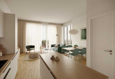 Wohnen im Grünen: Ihr neues Zuhause im modernen Schnellermühlen Quartier