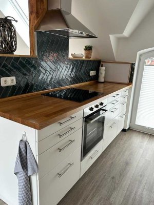 Möblierte Maisonette-Wohnung in Hafennähe- Dauerferienwohnung
