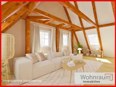Altbau Liebhaber aufgepasst!!! 3-Zimmer Maisonettewohnung  im historischen Ortskern von Schornbach