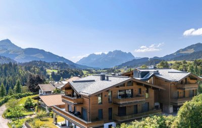 Neubau-Penthouse mit Horn- &amp; Kaiserblick