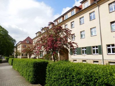++Großzügig geschnittene 3-Zimmer-Wohnung mit Carport-Stellplatz sucht neue Mieter in Dresden Seidni