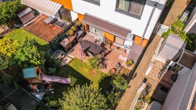 Familiengerechtes Doppelhaus in 1220 Wien mit idyllischem Garten, Terrasse &amp; KFZ-Abstellplatz in absoluter Ruhelage