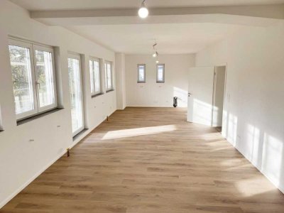 Modernisierte Erdgeschosswohnung mit Terrasse und Garten