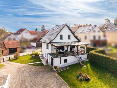 Leben in Wogau: hochwertiges Einfamilienhaus mit Terrasse und Garten