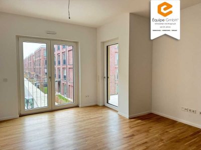 Moderne barrierefreie 3-Raumwohnung mit 2 Balkonen und direkt an der Elbe!