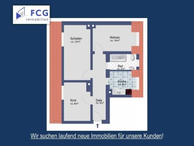 Drei-Zimmer-Wohnung in Krefeld zu kaufen!