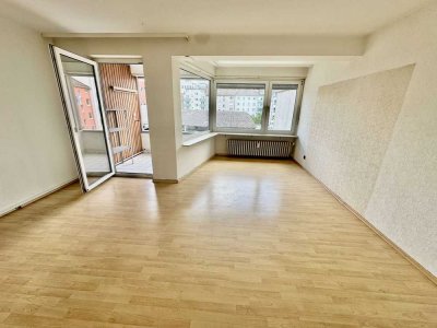 Charmante 3-Zimmer-Wohnung mit Potenzial - renovierungsbedürftig